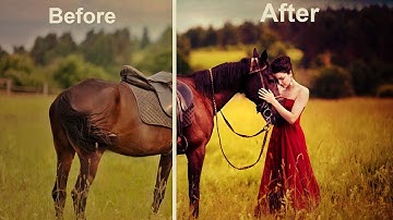 Cinematic Color Grading (Movie Look Effect) - Photoshop Tutorial