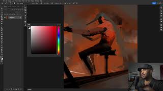 Hang out sesh, Live Speed Paint