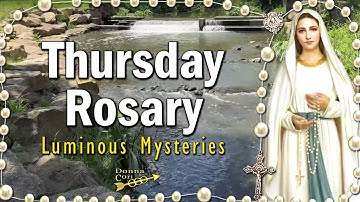 Pray the Rosary Today THURSDAY🌹Luminous Mysteries of the Rosary, SEPTEMBER 4, 2025 Scenic Video