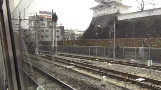 【特急スーパーあずさ】 E351系 高速運転! #3 甲府⇒塩山(通過)