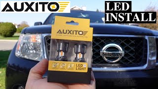Auxito LED Front Turn Signals - 2012 Nissan Pathfinder Installation