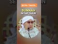 SUNNAH Setiap Tahun|Buya Yahya #shorts #buyayahya