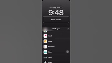 iPhone Lockscreen Widgets #iphone #tutorial #howto