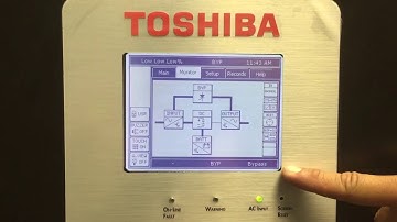 Toshiba UPS operation