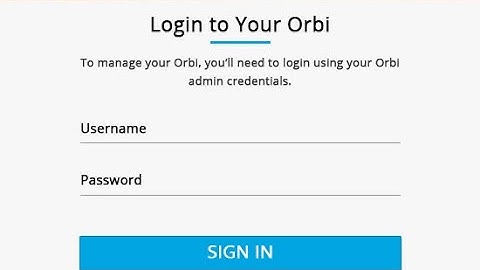 Complete Information about Netgear Orbi Router Login.