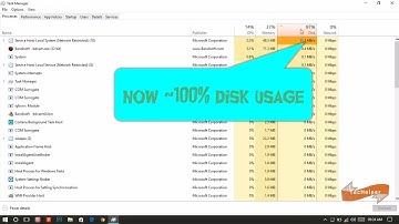 How to fix 100% Disk Usage problem on Microsoft Windows 10 /8.1/8/7 | techelper
