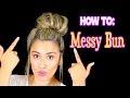 how to messy bun