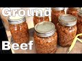 2020 Home Canned Ground Beef With Linda's Pantry