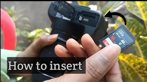 How To Insert SD Card From DSLR CAMERA -NIKON, CANON, SONY 2022 video by Alex kumar