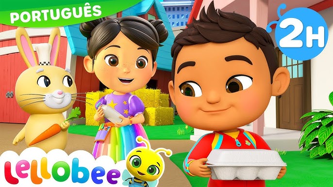 🐝 Lellobee em Português 🐝  Músicas Infantis e Desenhos Animados