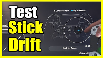 How to Test your Stick Drift on your PS5 Controller Dualsense Edge (Settings Tutorial)