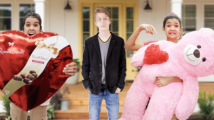 Delivering VALENTINES to CRUSH! We drove hours to ...