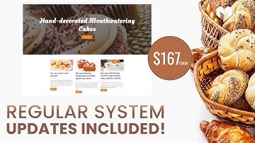 Bakery Shop Website Template #202266 [MotoCMS Website Builder]