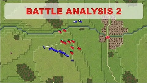 Lines of Battle Gameplay - Battle Analysis - Defending From Only Infantry Army
