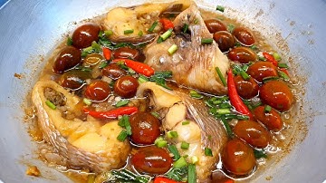 CÁ ĐIÊU HỒNG KHO LẠT VỚI CÀ CHUA BI món ngon rất hao cơm - món ngon dễ làm