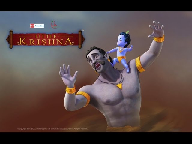 Little Krishna Tamil - Episode 12 Trinavarta - YouTube