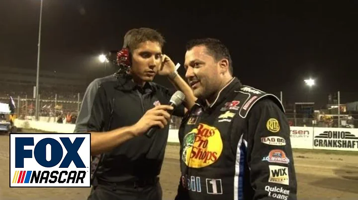 Steve Kinser Wrecks Tony Stewart at the Kings Royal
