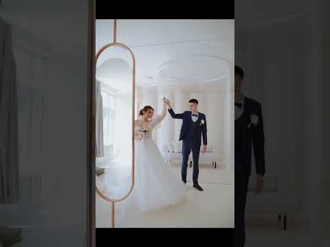 Наша первая годовщина👰🏻♀️🤵🏻1️⃣🤍 Поздравлять в комментариях🤭 #мамавдекрете #свадьба #праздник