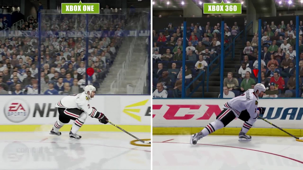 NHL 16 Grafikvergleich | Xbox One & PS4 vs. Xbox 360 & PS3