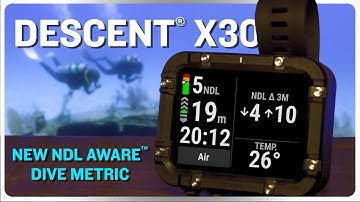 Descent X30 | Robuuste duikcomputer