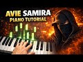Avie Samira Piano Tutorial Easy mp3