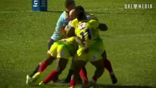 Intrust Super Cup Round 19 Highights png Hunters v Devils  at LAE, 2018.