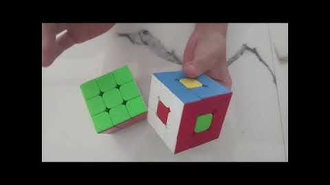 How to make patterns on a 3x3 rubik