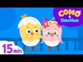 Como and Emotion | Feelings and Emotions | Sad + More Episode 15min | Learn Emotion