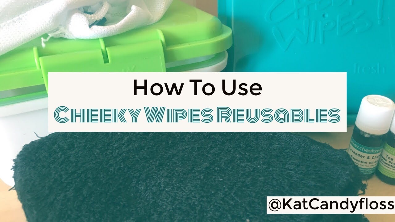 How To Use Cheeky Wipes  Reusable Baby Wipes 