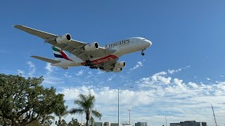 Los Angeles LAX Airport 🇺🇸 Quick Plane Spotting / Close up, Heavy landing/Take off