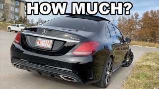 How Much a Service Cost on a Mercedes C300