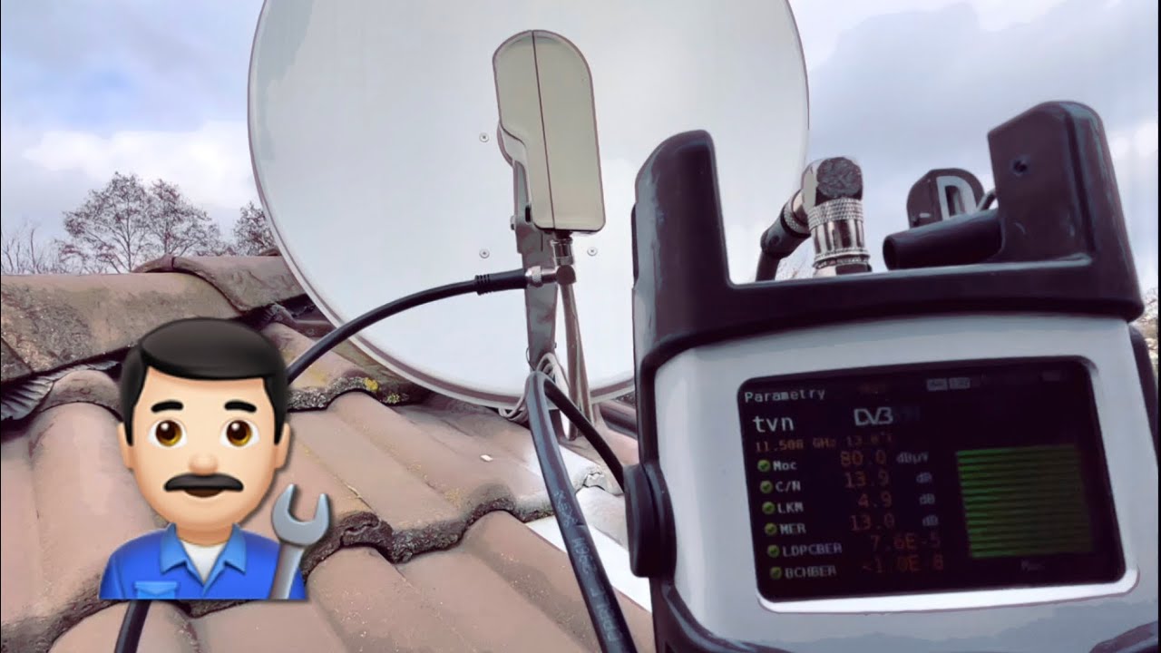 📡54 modernizacja naprawy sat-tv, corab 90cm,dipol combo,przestawiona antena,słaby sygnał + krokodyl