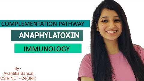 Complementation Pathway and Anaphylatoxin - Immunology|CSIR NET|GATE|IITJAM|DBT|ICAR|ICMR|