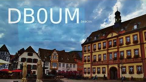 DB0UM 10 meter beacon received in Amsterdam