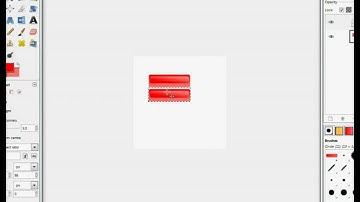 how to make a web2.0 button in gimp