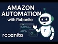 Amazon Automation with Robonito – AI-Powered Testing Simplified!