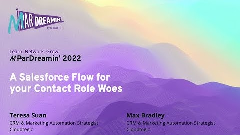 A Salesforce Flow for Contact Role Woes