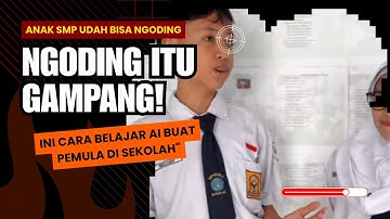 Lihat Gimana Siswa Belajar Coding dan AI Langsung di Kelas!