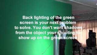 Green Screen - Create Your Own Green Screen For Ten Dollars