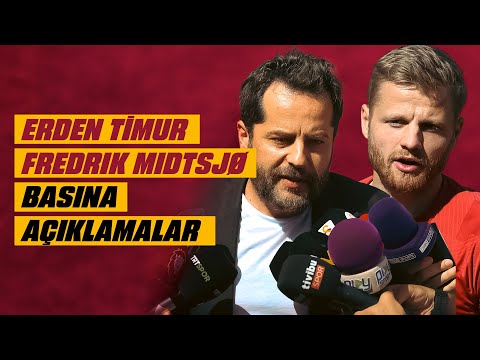 🔴 Oyuncumuz Fredrik Midtsjø ve Galatasaray Sportif A.Ş. Başkanvekili Erden Timur’dan açıklamalar
