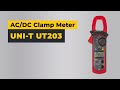 Unit ut203 acdc clamp meter