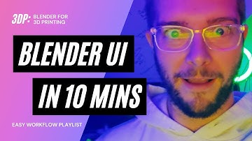 Blender for #3DPrint Designers (FAST) | Blender 2.93 for 3D Printing
