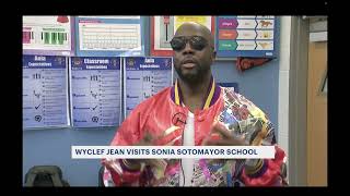 Wyclef Jean Surprises Music Will Students &amp; Performs for New Jersey School in Support of Music Ed.