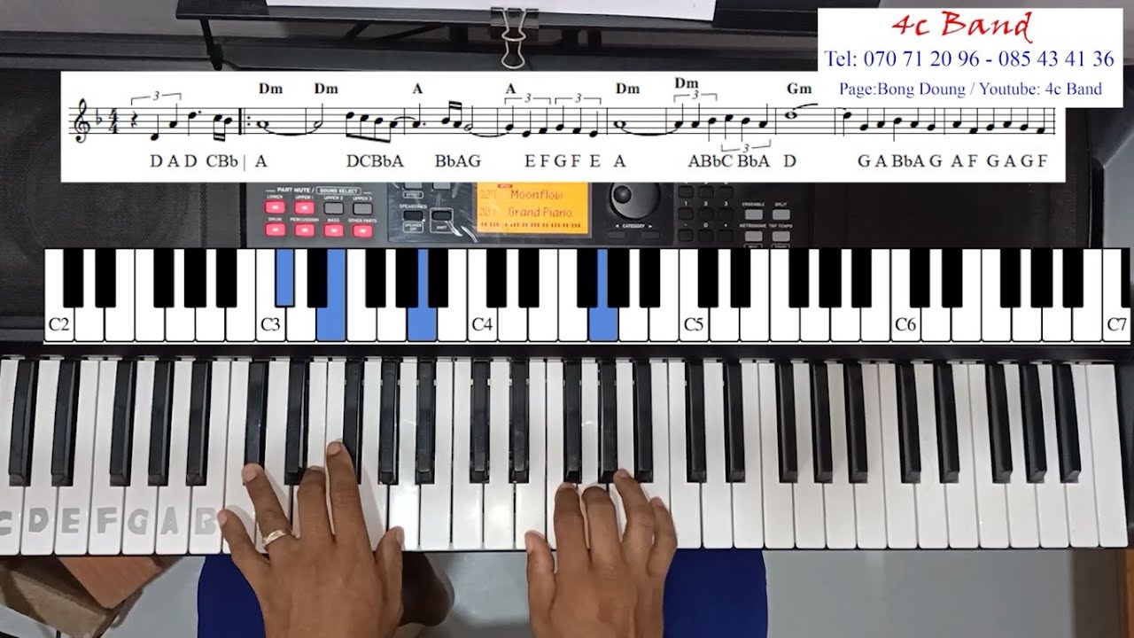 សាន់តាណា - Moon Flower - [ 4c Band ]