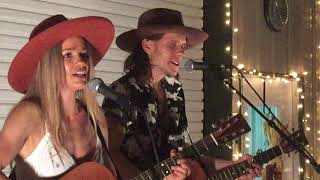 Lance & Lea performing at the Millers Popup Backyard Concert in Sarasota, FL