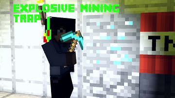 Exploding Diamond Trap - Minecraft