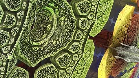 Another 3D Fractal flight. Axoloti based DIY Tigerbox Synth and Mandelbulb 3D