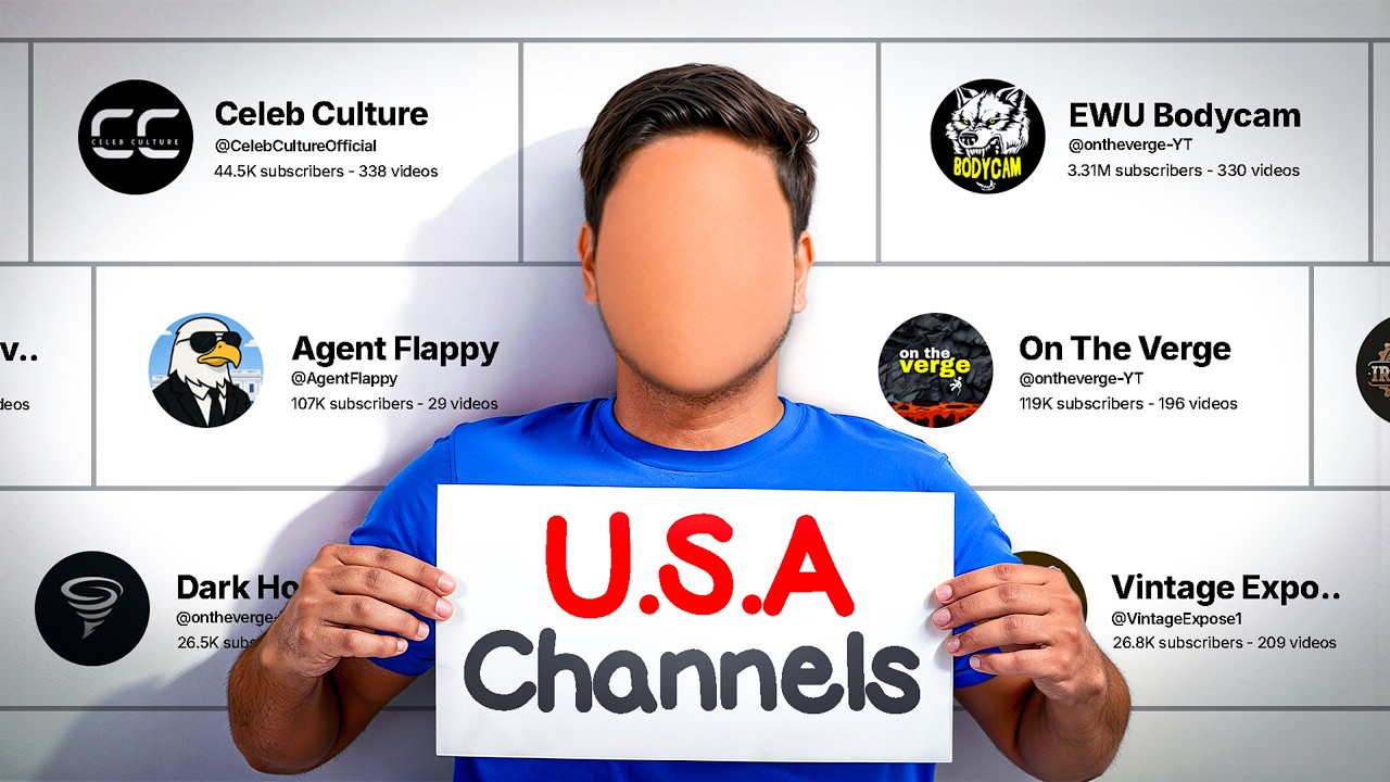 10 Faceless Channel Niches – Only Americans Watch 🤑 — Transcript