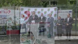 Briefing prasowy w Ostrowi Mazowieckiej