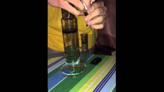 www.thickassglass.com review 16 Double Fritted with cyclone splash guard